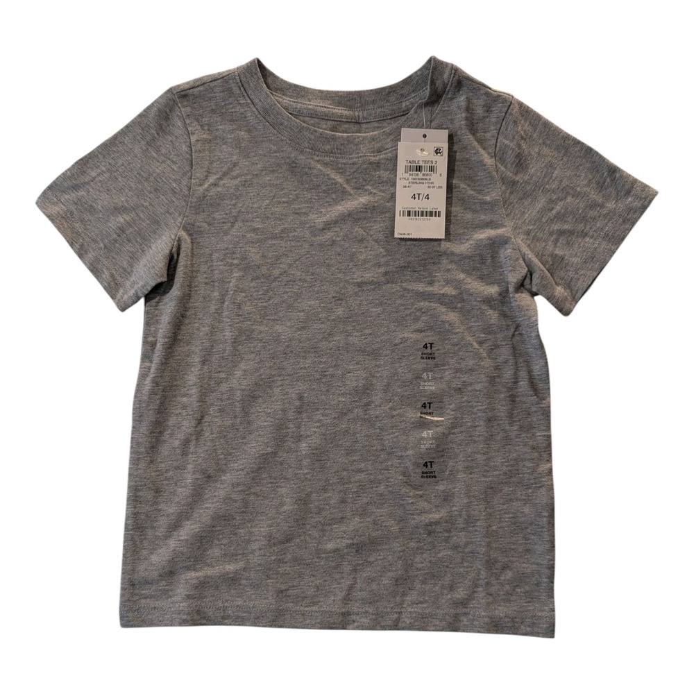BBC-1 Epic Threads Little Boys Crewneck T-Shirt Size 4T‎ - Sterling Heather Gray